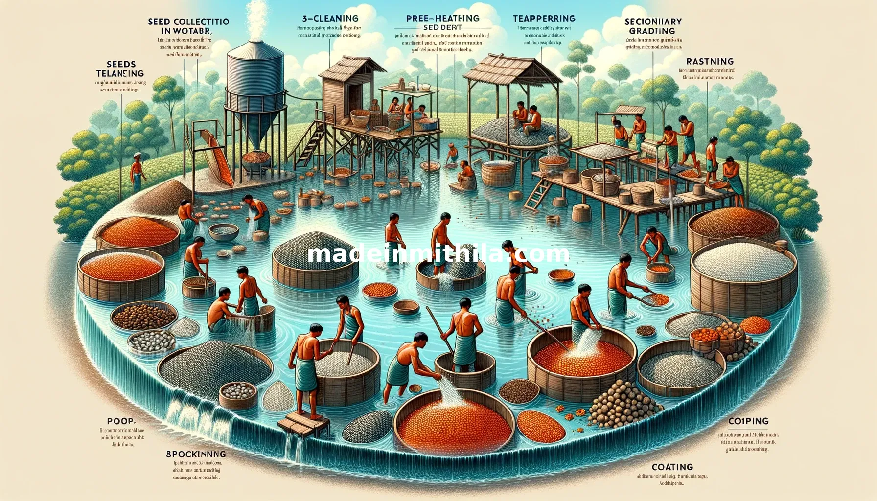 From_Pond_to_Packet_The_Intricate_Process_of_Makhana_Production